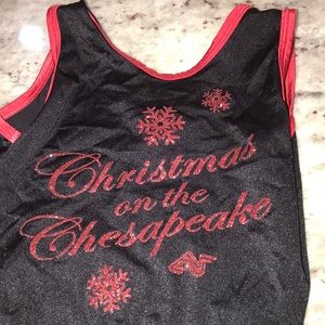 2018 Christmas on the Chesapeake gymnastics leotard CL